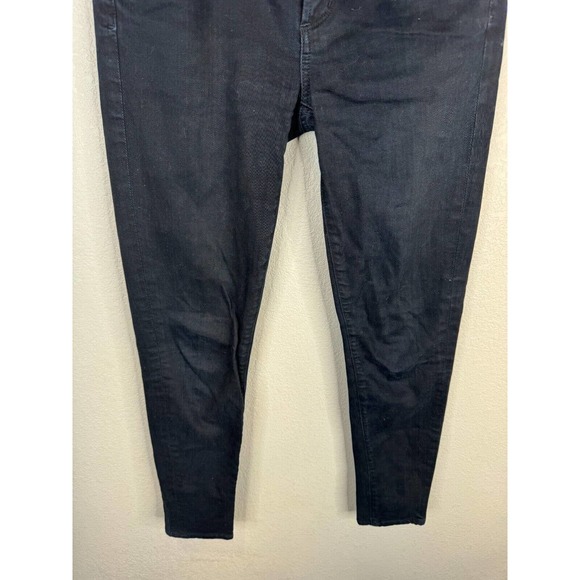 Citizen of Humanity Womens Phantom Skinny Jean Size 25 Black Crop Denim Low Rise - Picture 4 of 15